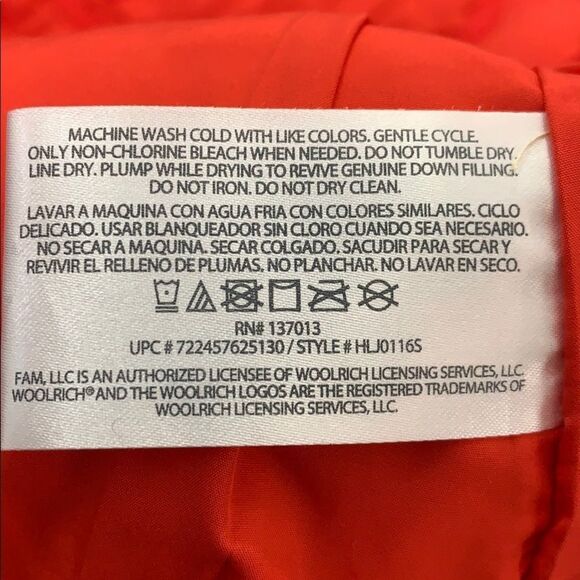 Woolrich Down Duck Filled Quilted Vest - Picture 5 of 6